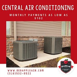 A/C central air conditioning