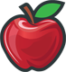 red-apple footer