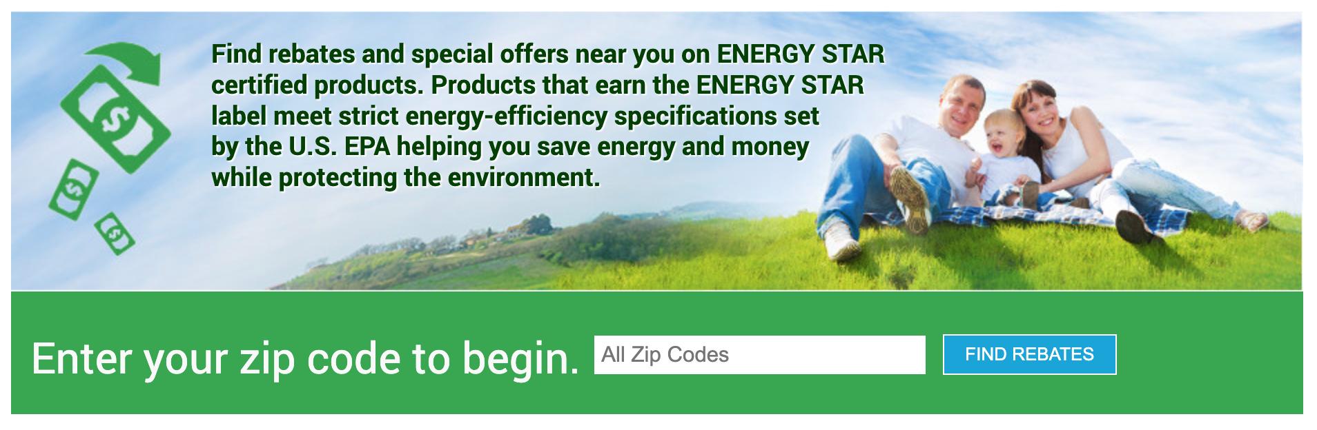 Energy Star Rebate Finder